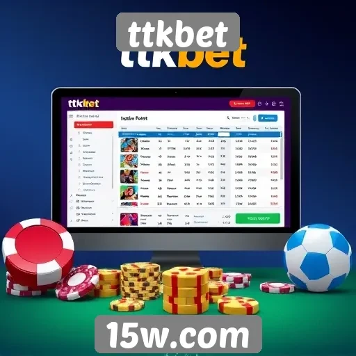 Interface do ttkbet é amigável e acessível